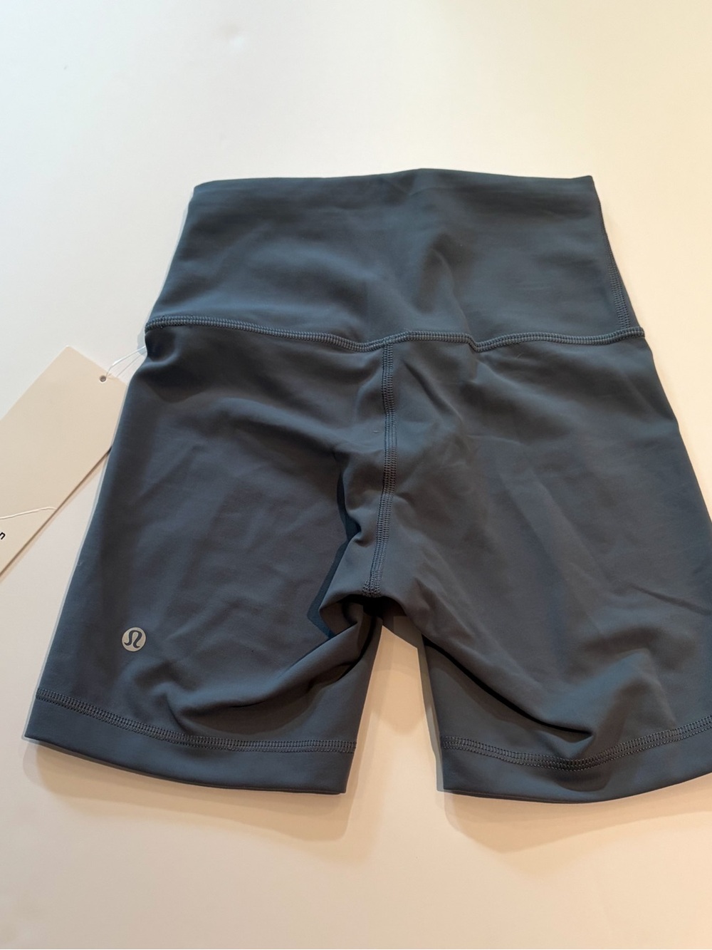 lululemon athletica Women's High-Rise Charcoal Bike Shorts